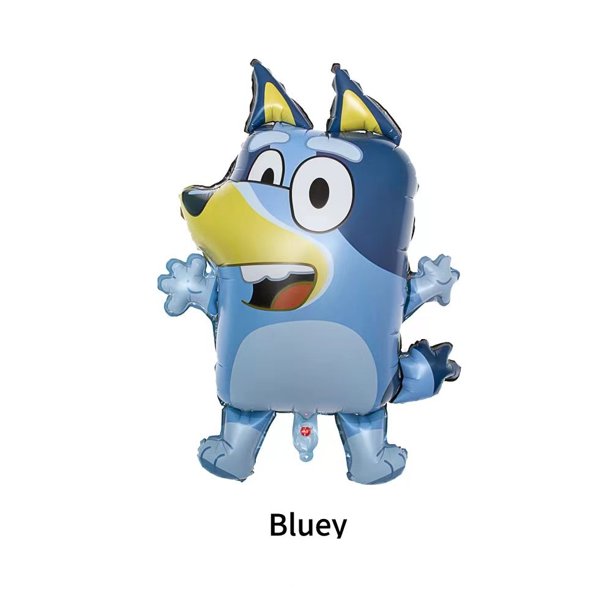 Globo Bluey Tema De Dibujos Animados De Película De Aluminio Perro