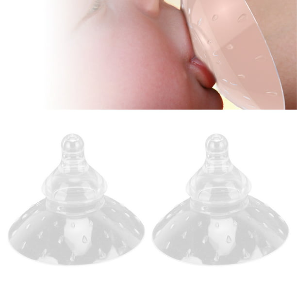 8 protectores de pezones de contacto, para lactancia materna, con estuche  de transporte, extensor de pezones de silicona sin BPA para ayudar a las –  Yaxa Store