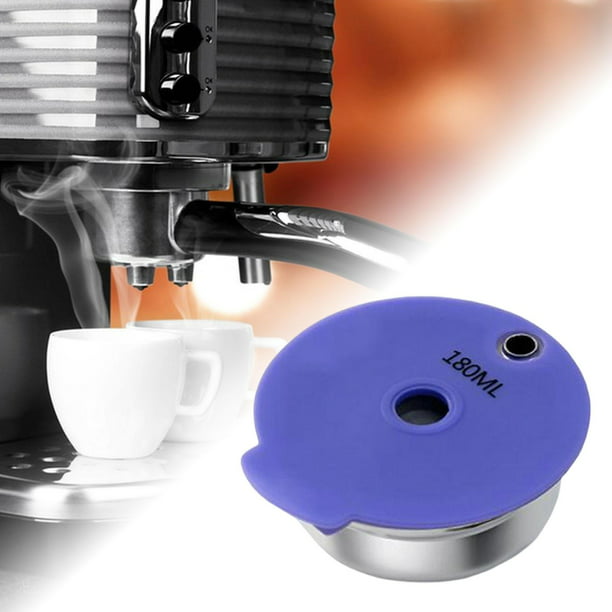 Cápsulas de café reutilizables Filtro de café recargable con tapas Universal  fácilmente 180ml Macarena Cápsula de café