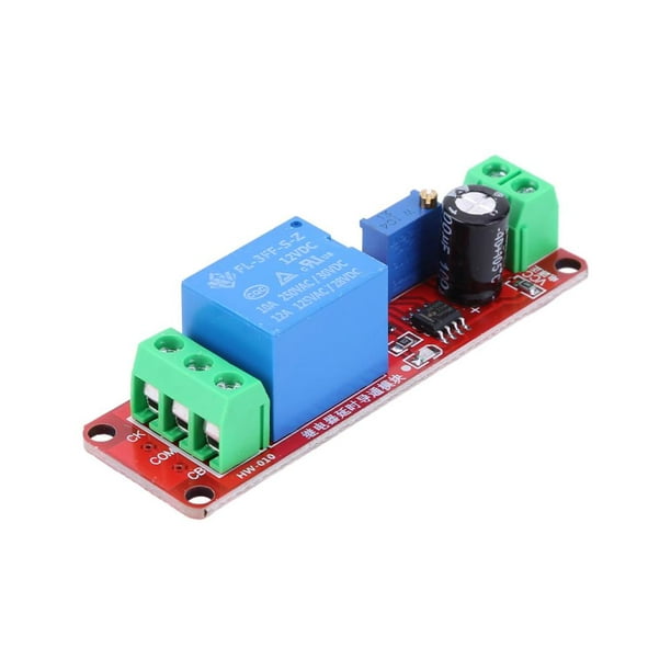 Relé temporizador de retardo de 12v Ne555 interruptor de retardo