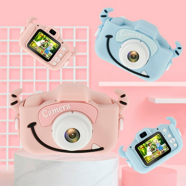 Cámara Para Niños 1080P Hd Pantalla De 2 Pulgadas Cámara Digital Para Niños  Cámara Selfie Para Niños Para Niña Niño Regalos De Cumpleaños De Navidad,  Rosa Muyoka Hogar