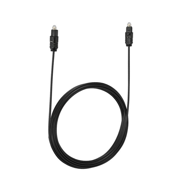 Cable de Audio Óptico de Fibra Flexible y Confiable, Adecuado para Receptor  Digital, Reproductor de DVD, Reproductor de CD y Procesador de Señal Digital