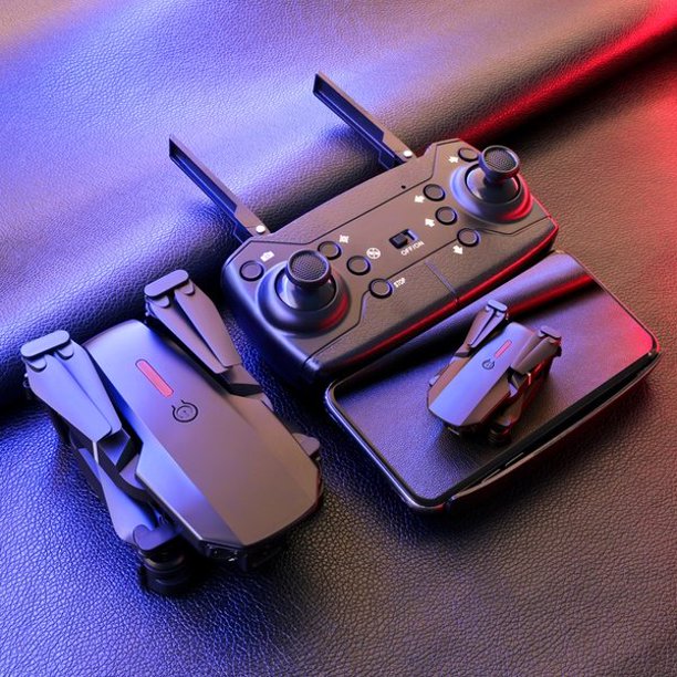 Dron con cámara para niños principiantes adultos 1080P HD FPV cámara  control remoto helicóptero juguetes regalos para niños niñas altitud  mantener una