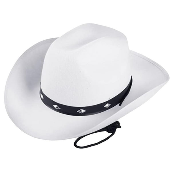 Sombrero de vaquero elegante de moda para hombre Sombrero de vaquero  occidental Sombrero de jazz (color : gris, tamaño: 59-61)