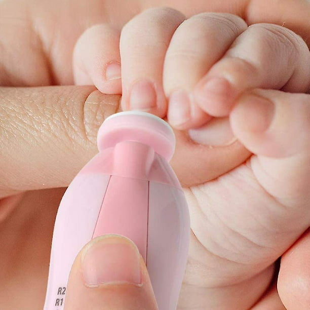 Cortaúñas eléctrico para bebés, lima de uñas segura para bebés Compatible  con recién nacidos y dedos de los pies para niños pequeños ShuxiuWang  8390611138134