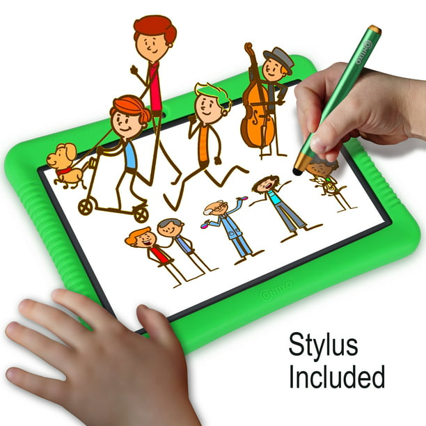 Tablet Contixo para niños V10, 7 pulgadas HD, para edades de 3-7 años,  control parental, sistema Android, modelo Contixo V10 Green