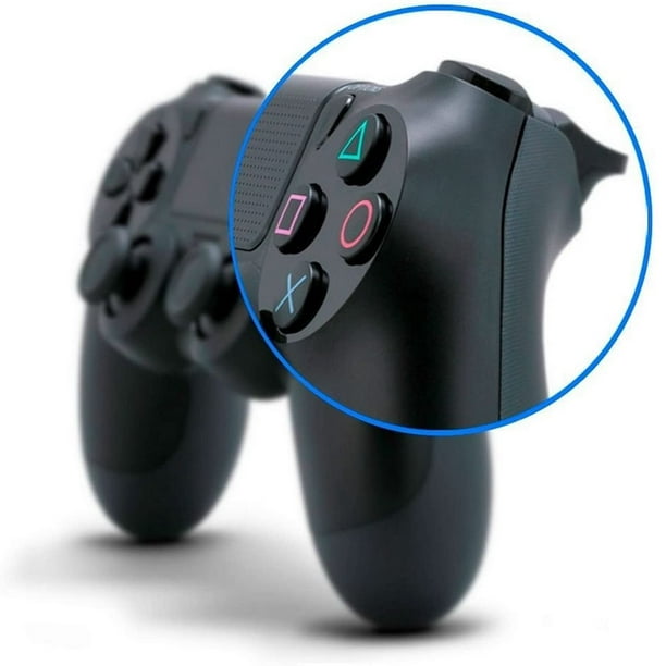 Palancas de mando para Playstation 4 PS4 con destornillador cruzado +  piezas de repuesto de gatillo L2 R2 L1 R1 + botones Bullet ABXY + D-pad +