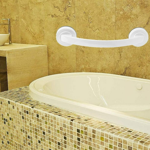 Manija de seguridad para baño Ventosa Agarrador de pasamanos Agarre de baño  Barra de barra de ducha para bañera - blanco dontodent Kuyhfg Sin marca