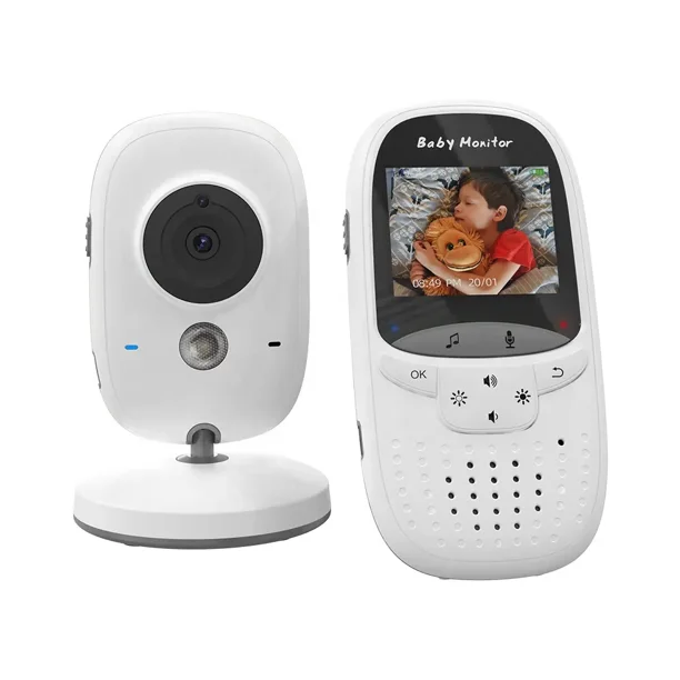 Vigilancia Irfora Monitor de video para bebés con pantalla de 3.2 ”con  cámara y audio remoto Vista amplia Audio bidireccional Hablar Visión  nocturna