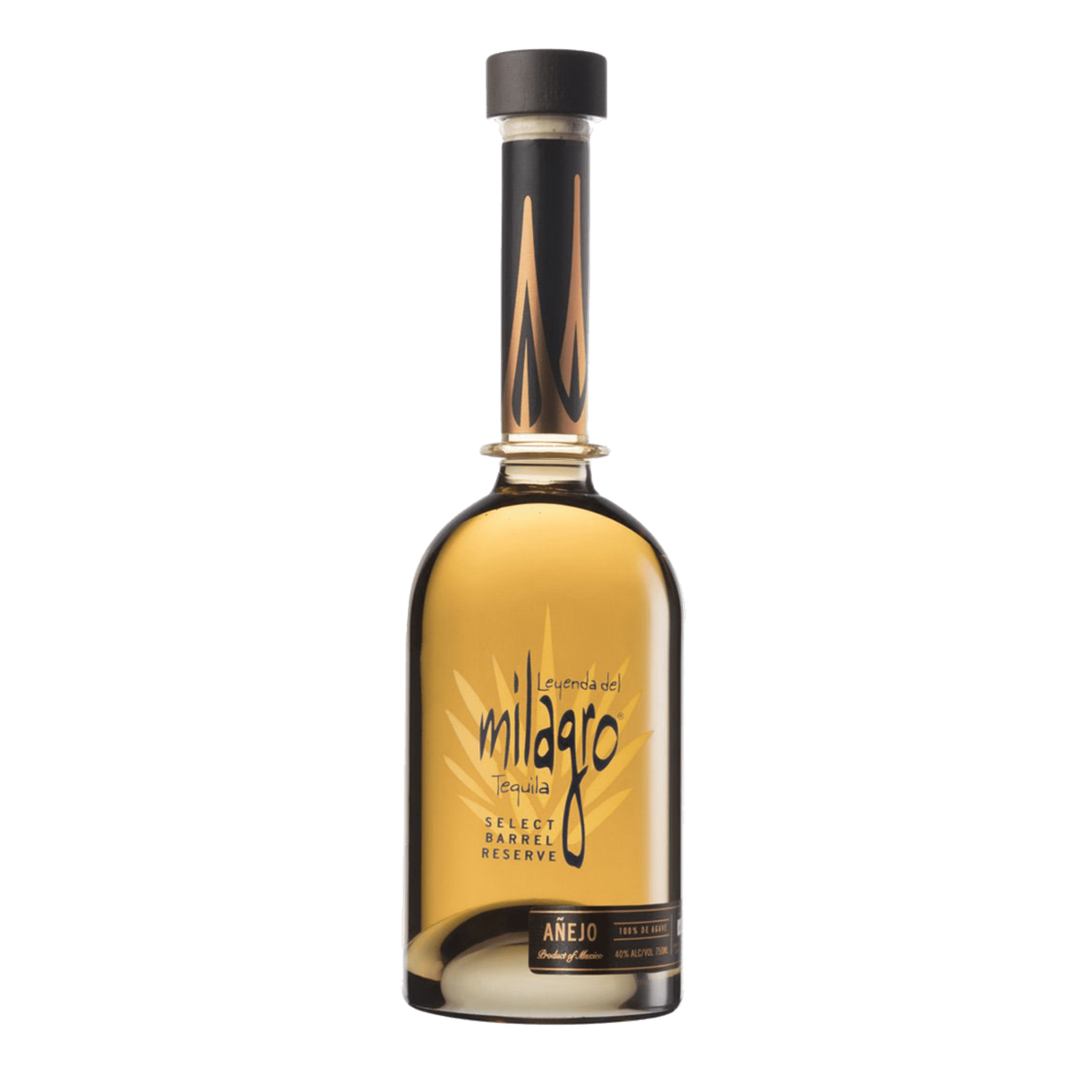 Pack de 6 Tequila Milagro Barrica Selecta Añejo 750 ml Milagro