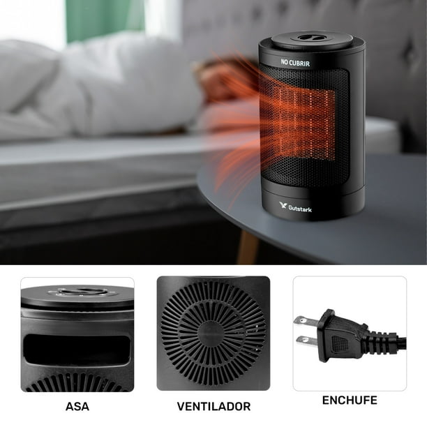 Calefactor taurus frío/caliente color negro