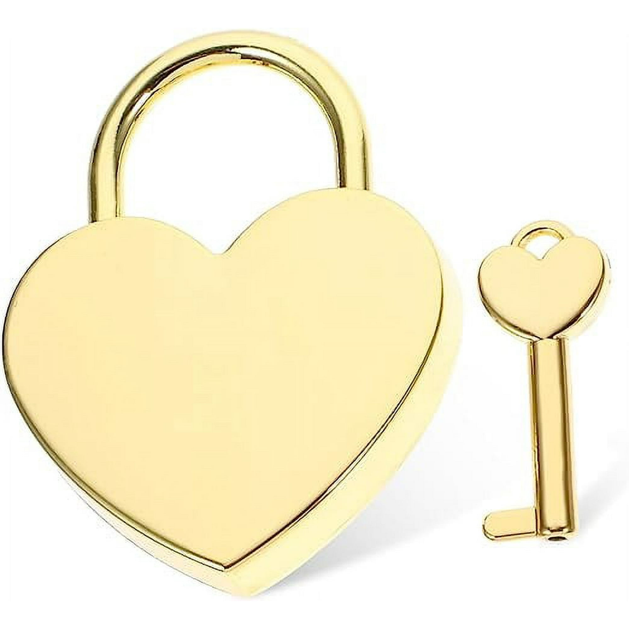 Candado pequeño con forma de corazón, candados para llaves, mochila,  casillero, joyero de Metal, Maleta de