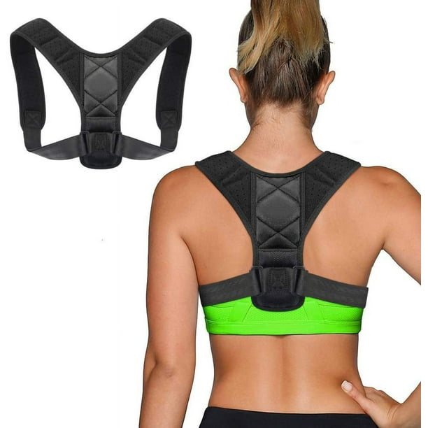 Corrector de postura, soporte de espalda ajustable y transpirable