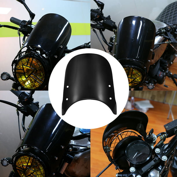 Parabrisas universal para motocicleta de 5 a 7 pulgadas para CG125