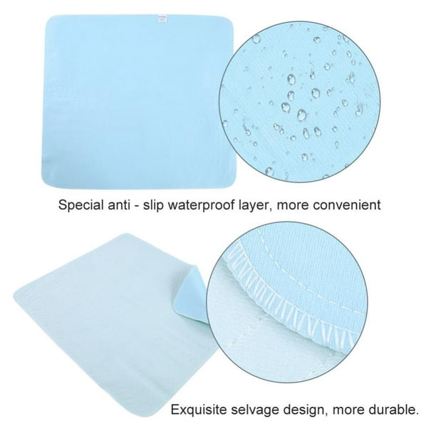 Spptty 2pcs Reusable Washable Pad An Absorbent Pad For Adults