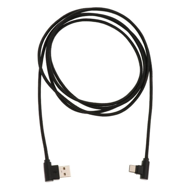 Cable USB C corto de 1 pie de carga rápida, paquete de 3 cables USB A