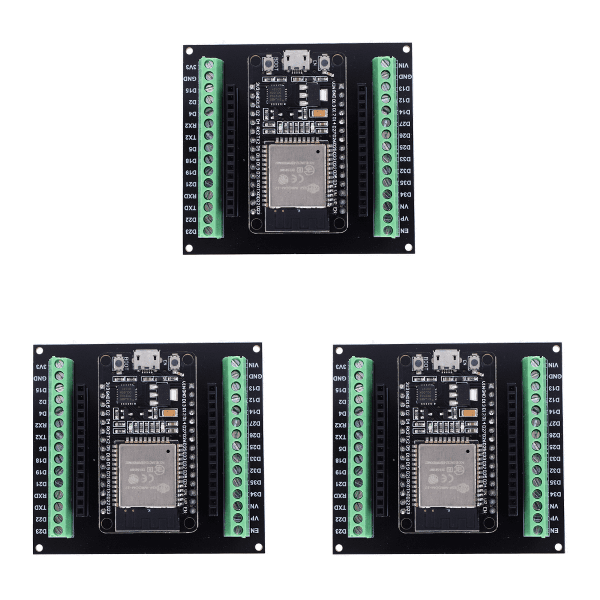 [MRD068B] Placa expansión ESP32 + ESP32 CP2102 NodeMCU-32S Lua Placa ...