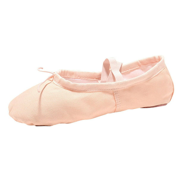 Zapatillas de ballet de lona ligeras para niñas, zapatillas de ballet para  y mujeres, zapatos de yoga Black_40 Colcomx ballet pointe zapato de las