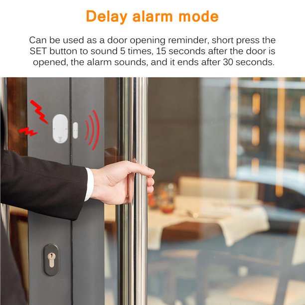 Alarma de puerta de ventana de casa inalámbrica alarma antirrobo de  seguridad 