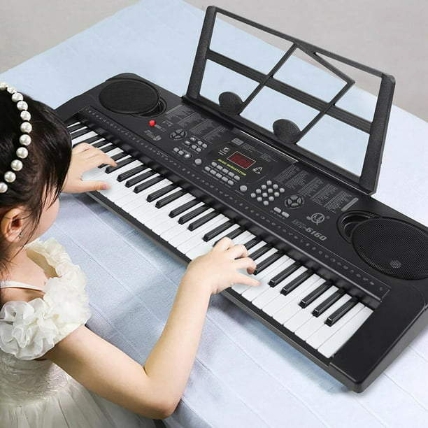 Soporte de teclado para teclado de piano, soporte de sintetizador, 61  teclas, 88 teclas, soporte universal para piano eléctrico, soporte de  teclado