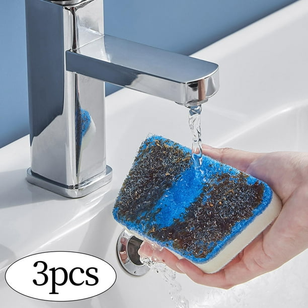 Cepillo de limpieza espesante para azulejos de baño y cocina, lavado de  manos, piscina, descontaminación, caldera de cocina, mesa, cepillo de  limpieza de pared JM