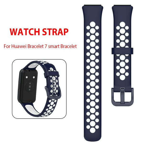 Paquete de 3 bandas para Huawei Band 7 compatibles con Huawei Band 7  Smartwatch Correa de repuesto impermeable para Huawei Fitness Tracker Band 7