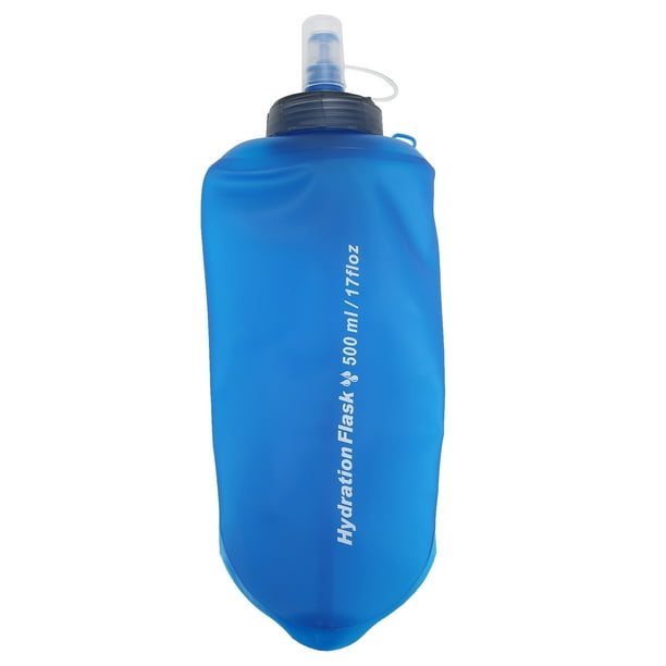 Comprar Botellas de viaje de silicona de silicona, botella plegable, botella  de agua deportiva, 500ml