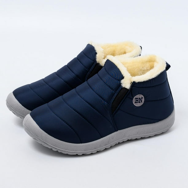 Botas de invierno para mujer, zapatos de nieve impermeables, botines casuales planos, zapatos de tal Wmkox8yii ghj964 | Walmart en