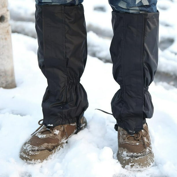 Polainas de senderismo Polainas ligeras para piernas Polainas para nieve  Impermeable Resistente al viento Cubierta duradera para piernas Proteger  para nieve de montaña, senderismo, esquí, caminar, escalar, cazar Zhivalor  BST3126942