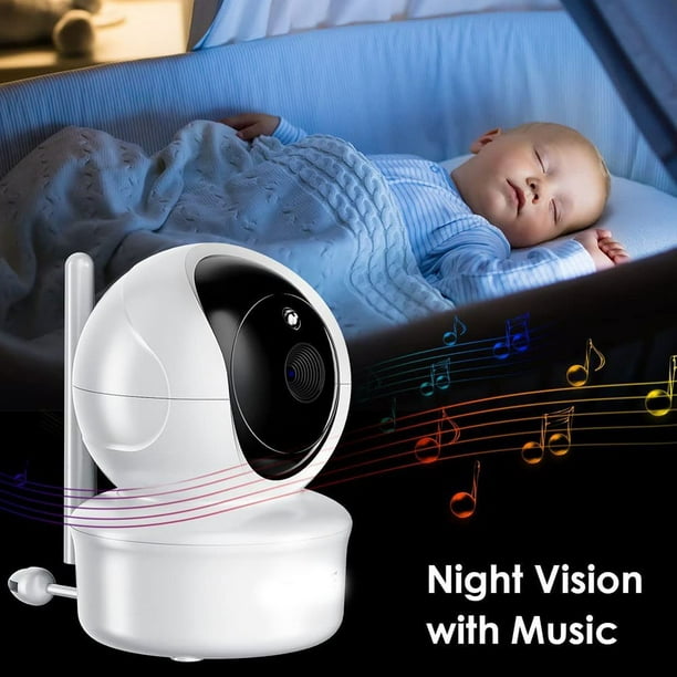 Monitor 2.4 De Bebe Con Camara Y Audio Sin Wifi Vision Nocturna Para Casa  Cuarto