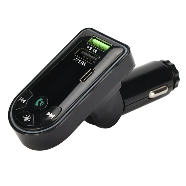 Altavoz Bluetooth para coche con manos libres, reproductor de MP3