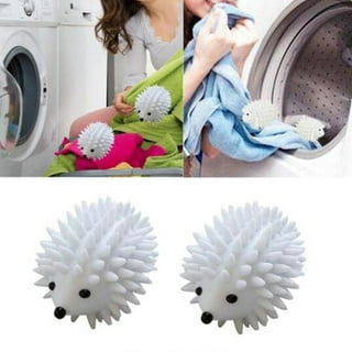 Comprar 4 unids/set de bolas secadoras reutilizables de PVC azul, Bola de  lavandería, bola suavizante de tela para lavado y secado