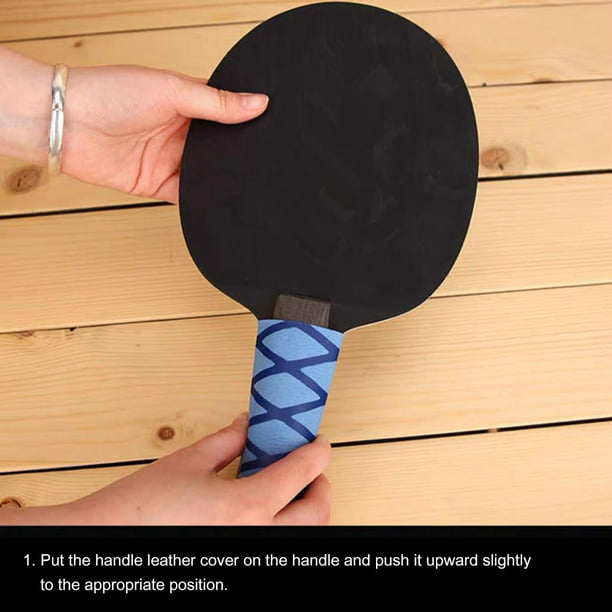 Ping Pong Bat Grips Protección de tenis de mesa Mango Cinta (Azul) Likrtyny Para estrenar | Bodega Aurrera en línea