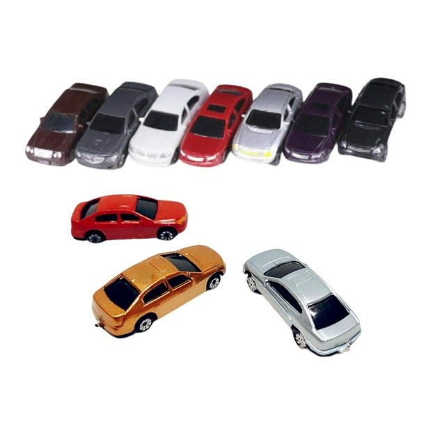 2x 30x Maquetas de Coches Pintados de Juguete de Carro de Modelo