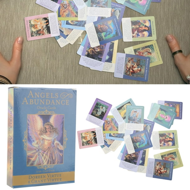 Angeles de abundancia. Cartas oraculo: Libro y 44 cartas by Doreen Virtue