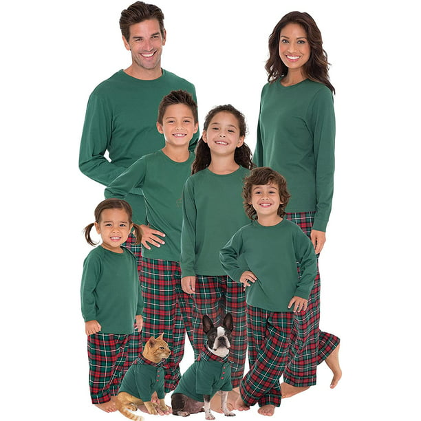 lluvia intermitente Girar Conjuntos a juego de pijamas familiares - Pijamas navideños a juego para la  familia Xemadio WRMH-1545-13 | Walmart en línea