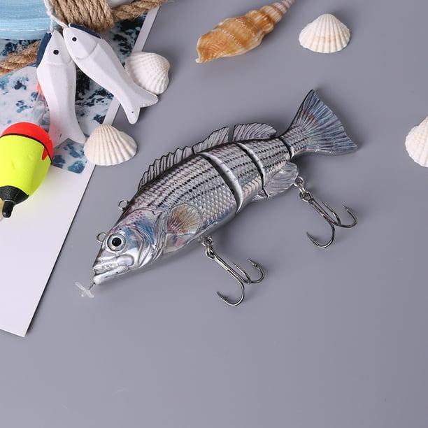 Señuelo de pesca robótico de natación automática de peces Wobbler de cebo  artificial electrónico inteligente JShteea El nuevo