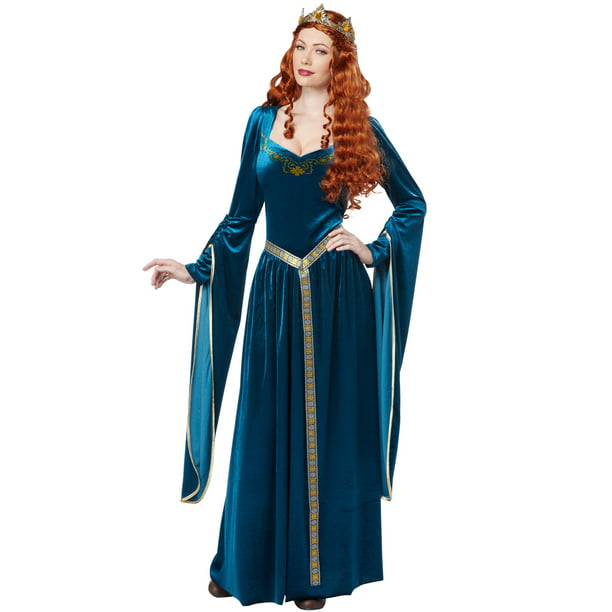 Disfraz PREMIUM Reina Medieval California Costumes Collections Verde Para  Dama