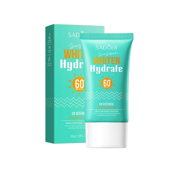 on sale face sunscreen 60 isolation sunscreen for face hydrate skin and reduce  sun screen protector for face and body 50mluv sunscreenspf60pa beauty of skin