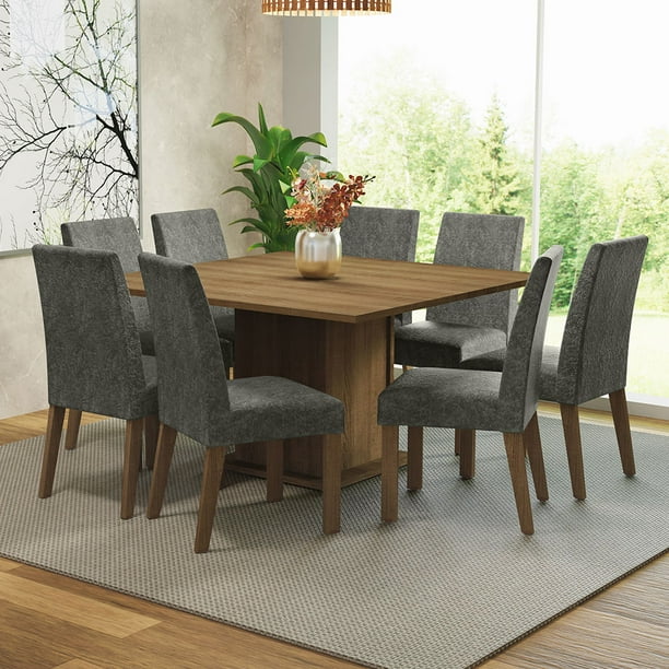 Juego de Comedor 6 Sillas Doris diseño moderno y elegante