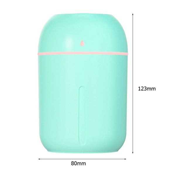 Humidificador Humidificador de aire de chimenea simulado Mini humidificador  portátil para el hogar (negro) Wdftyju Libre de BPA