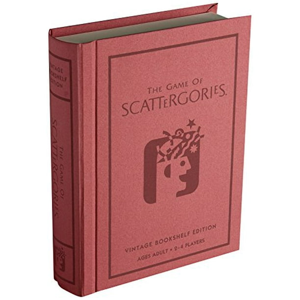 Winning Solutions Scattergories Linen Book Vintage Edition Juegos de mesa  Winning Solutions 27480
