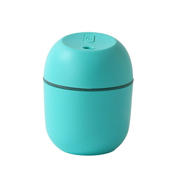 Mini humidificador de aire, difusor de aceites esenciales, lámpara  nocturna, humidificador silencioso portátil, difusor de Aroma para el hogar  y la Blanco BLESIY Humidificador de aire