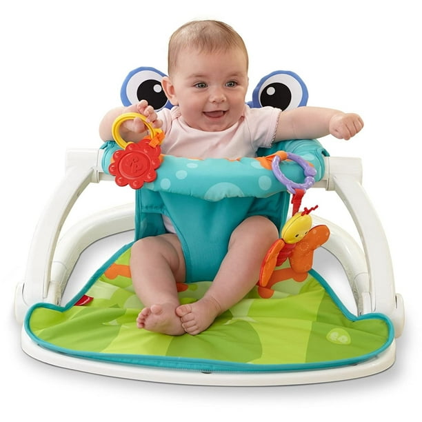 Fisher-price Silla Portátil Para Bebé Asiento De Piso Para S