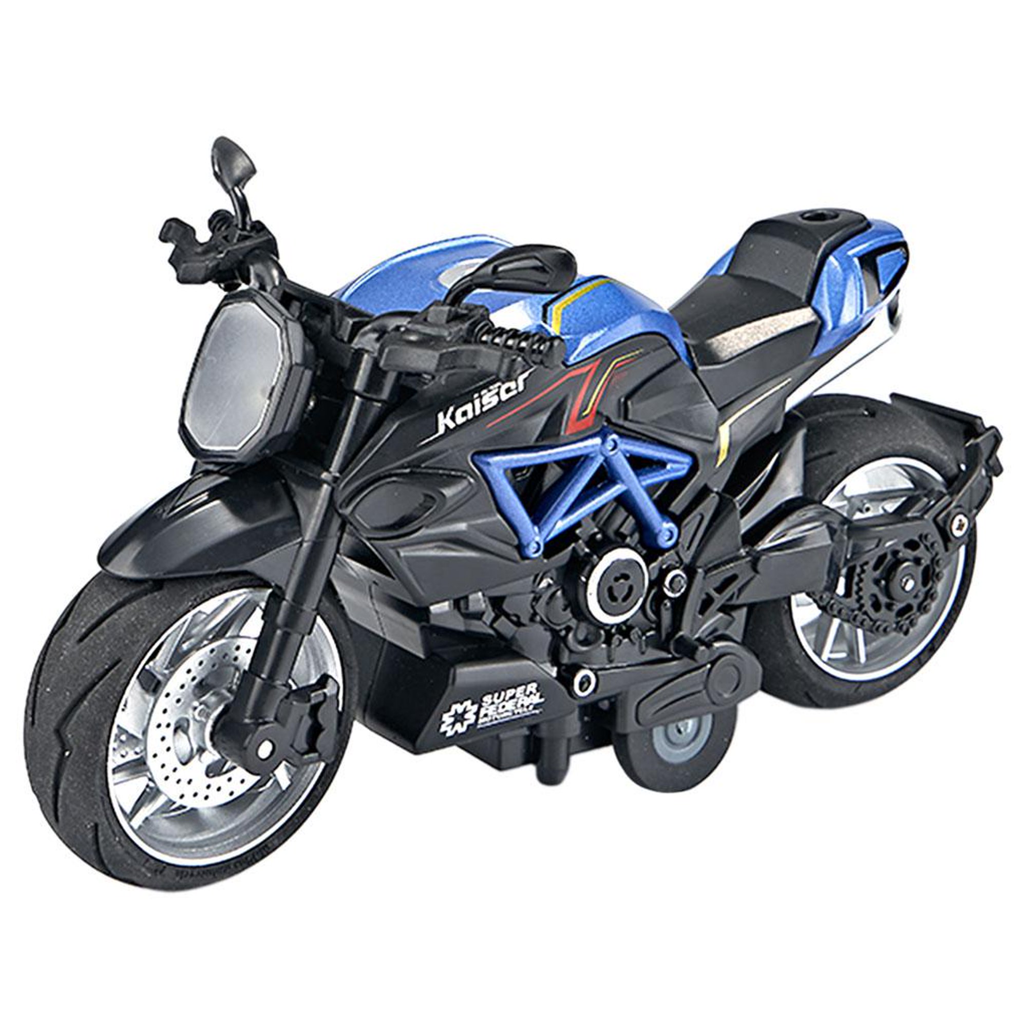 Comprar Juguetes de motocicleta de fundición a presión a escala 1
