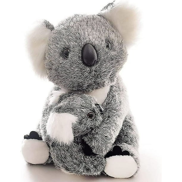 Animal de peluche Koala Bear Mama Koala Hold Baby Koala juguetes de peluche  pelo largo suave 11 pulgadas Hy