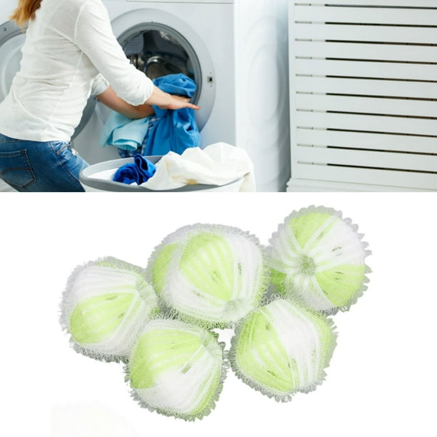 10 bolas para quitar el pelo de mascotas para secadora de ropa.