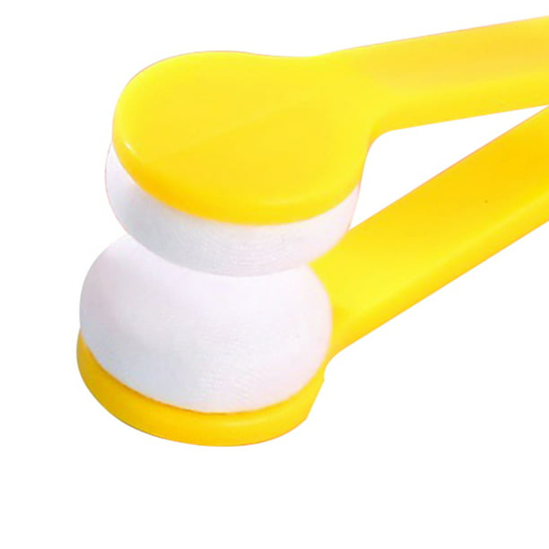 Mini cepillo para anteojos de dos lados Toallitas para anteojos Frotador  para limpieza de anteojos ( Wdftyju Para estrenar