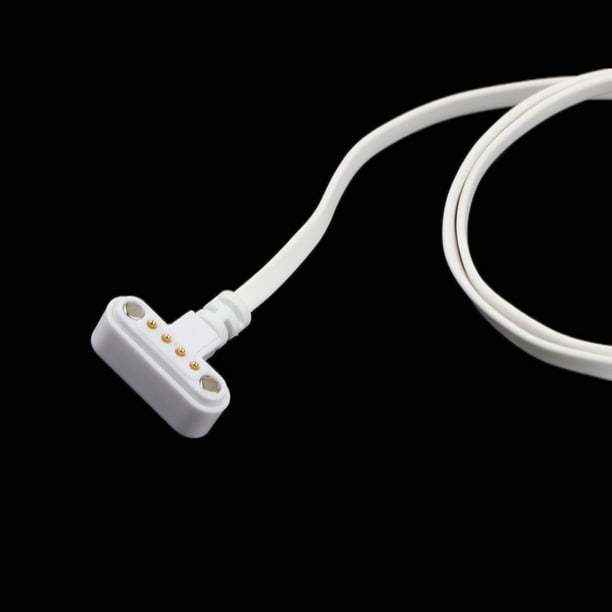 Cable de carga magnética para reloj inteligente imán de 2 pines Kuymtek  línea de cargador USB adaptador de corriente de carga rápida portátil para  Xiaomi Mi Band 7 Pro