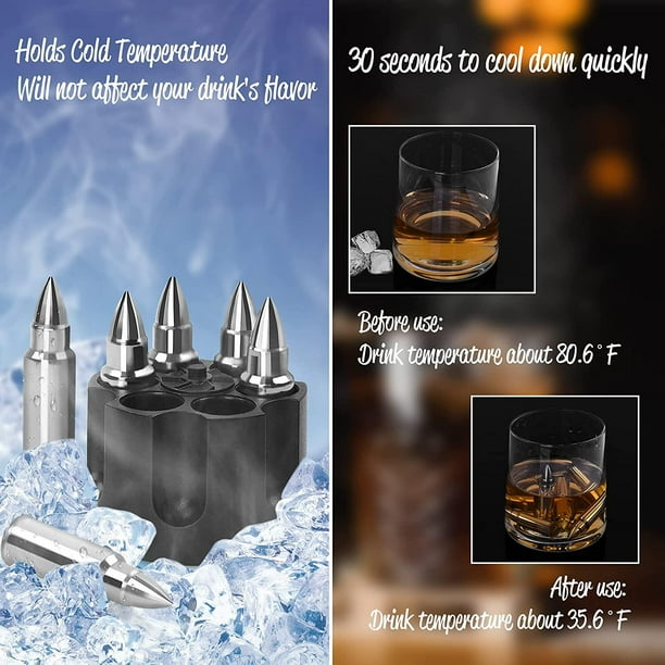 Regalos Para Hombres, Papá, Marido, Vasos De Whisky De Acer